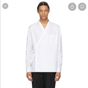 Phillip Lim White Kimono Shirt- Size M